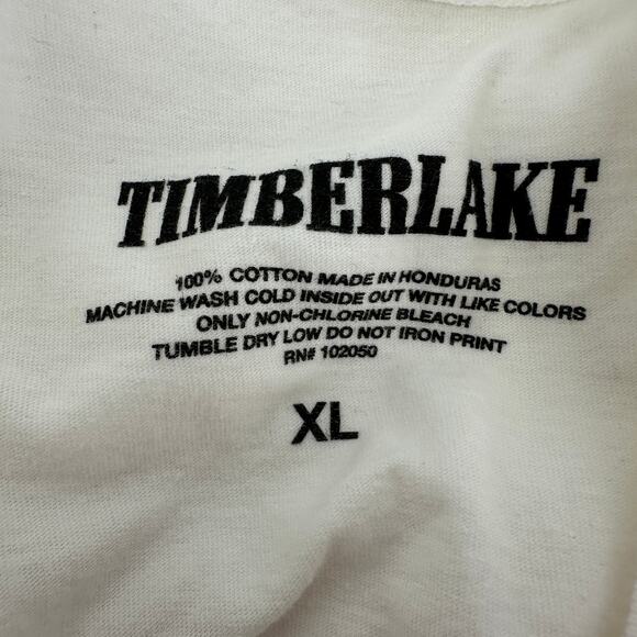 Justin Timberlake X Heron Preston Collectors Edition 196 White T-Shirt Mens XL - Picture 5 of 7